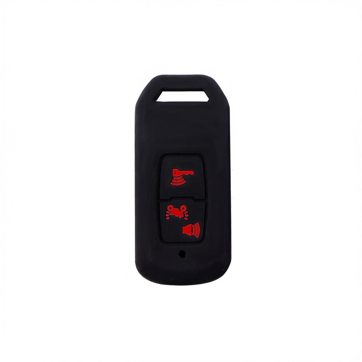 Honda PCX160 Silicone Motorcycle Key Case – Black / Red