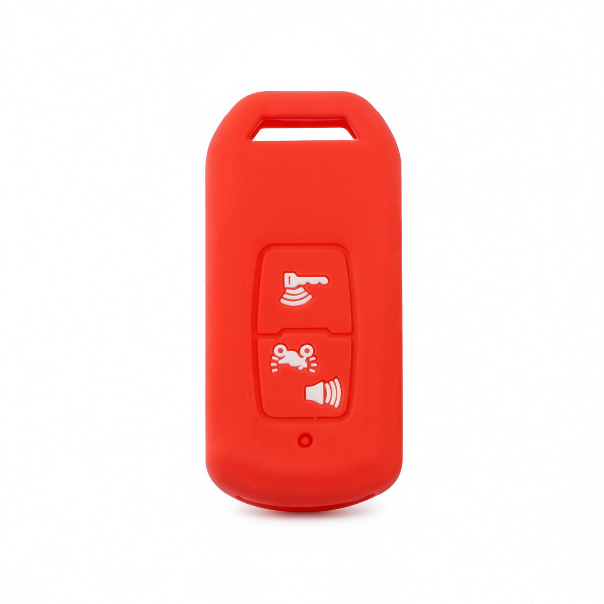 Honda PCX160 Silicone Motorcycle Key Case – Red / White