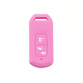 Honda PCX160 Silicone Motorcycle Key Case – Pink / White