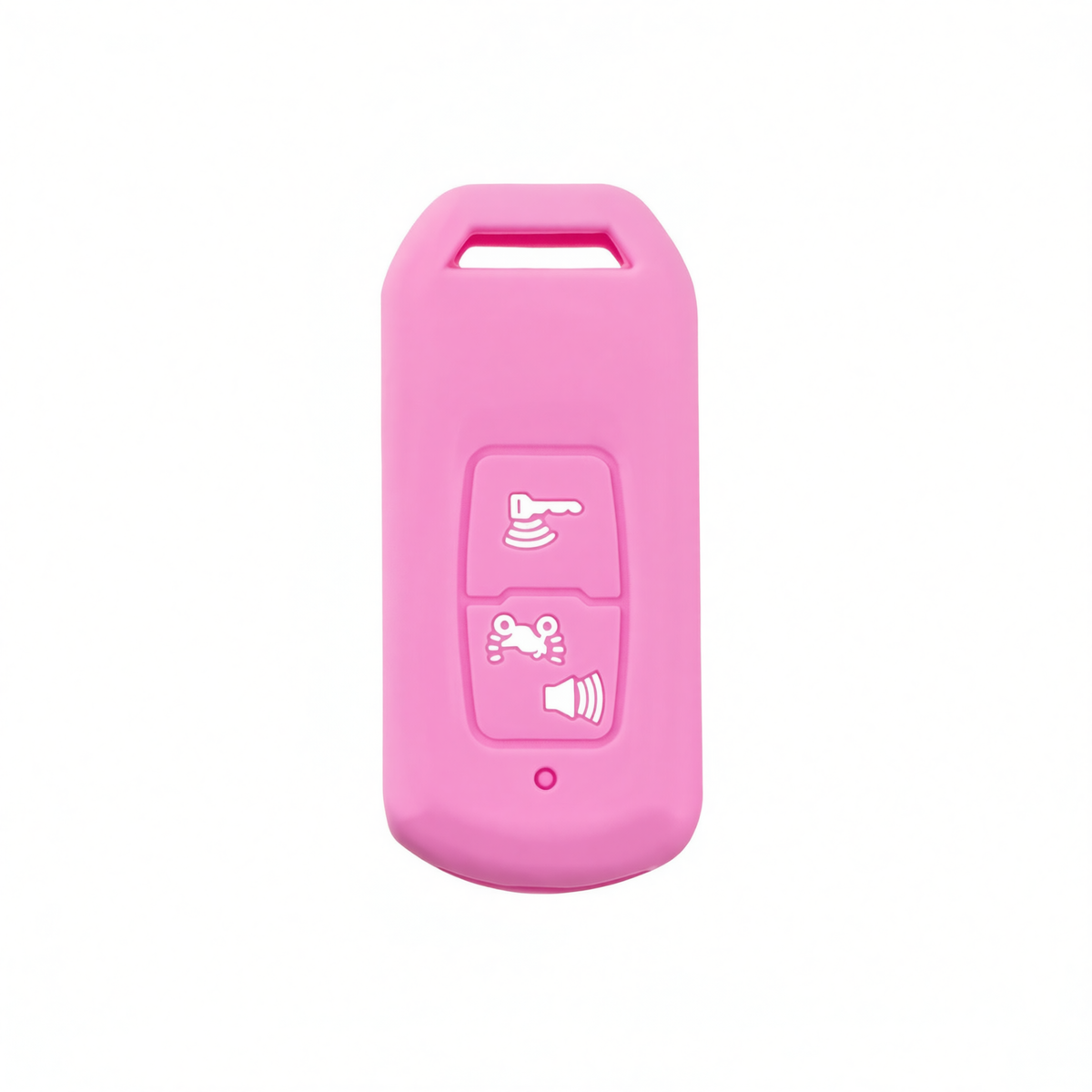 Honda PCX160 Silicone Motorcycle Key Case – Pink / White