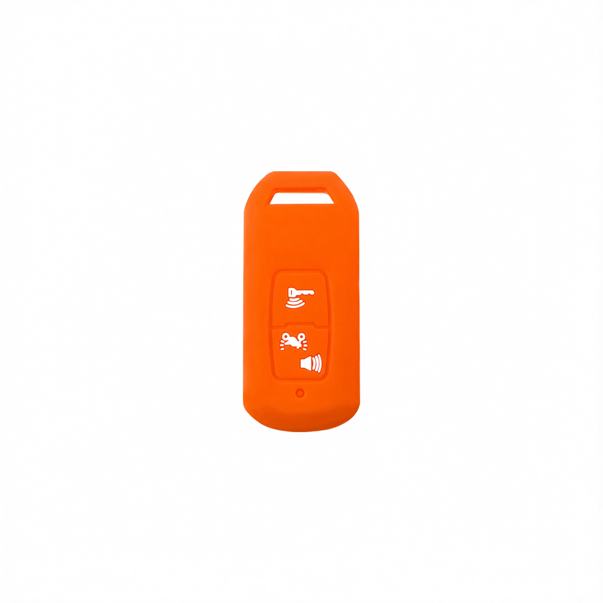Honda PCX160 Silicone Motorcycle Key Case – Orange / White