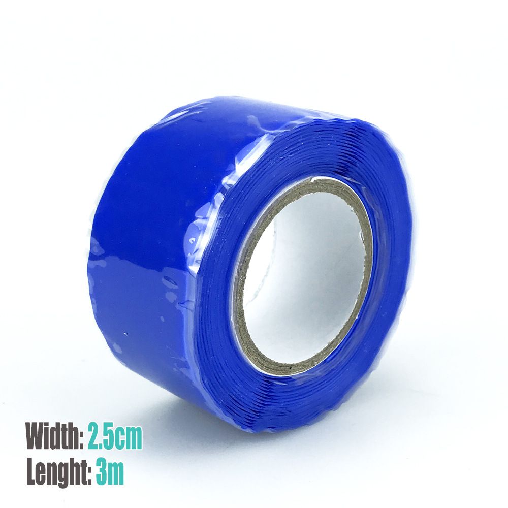 Self-Fusing Silicone Repair Tape for Waterproof Pipe Leak Sealing, Plumbing Hose Wrap, Insulation Bonding – Green