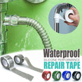 Self-Fusing Silicone Repair Tape for Waterproof Pipe Leak Sealing, Plumbing Hose Wrap, Insulation Bonding – White