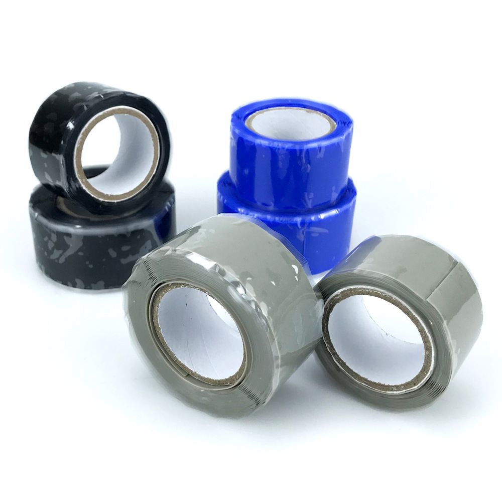 Self-Fusing Silicone Repair Tape for Waterproof Pipe Leak Sealing, Plumbing Hose Wrap, Insulation Bonding – White