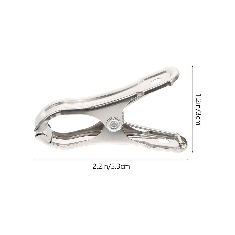Stainless Steel Sunshade Net Clips, 20 Pieces Strong Grip Outdoor Garden Fixing Accessories for Secure Installation