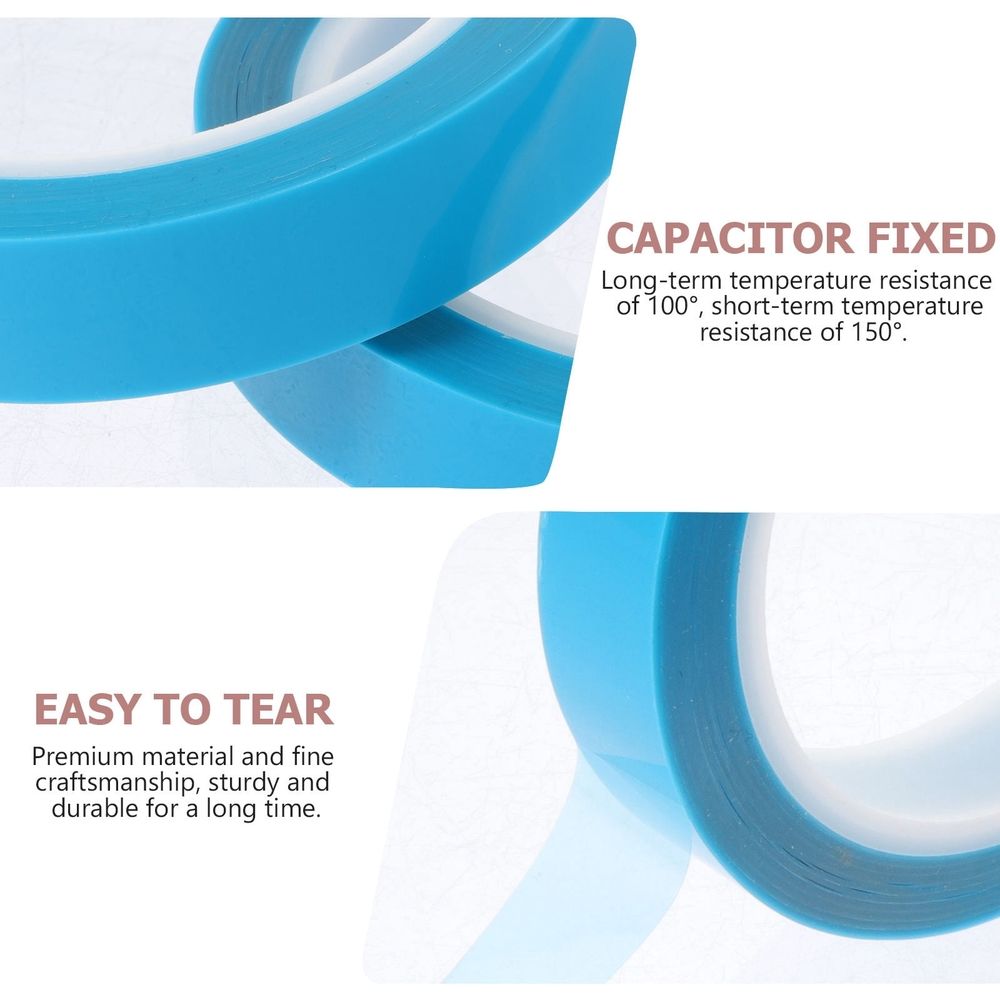 Blue Self Adhesive Refrigerator Tape with Strong Viscosity for Air Conditioner and Door Fixing