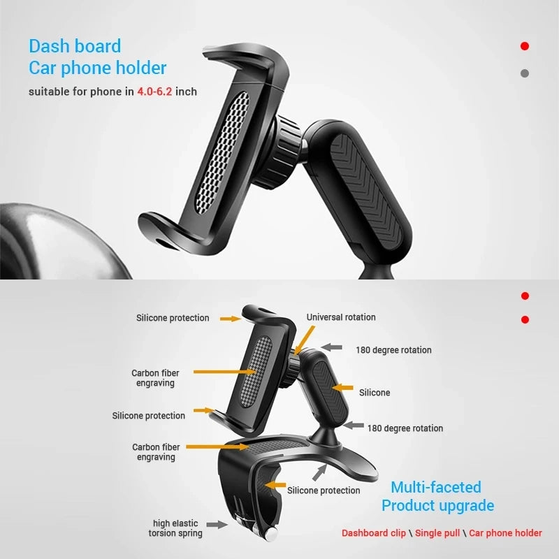 d Car Phone Holder for Focus Fiesta Mustang