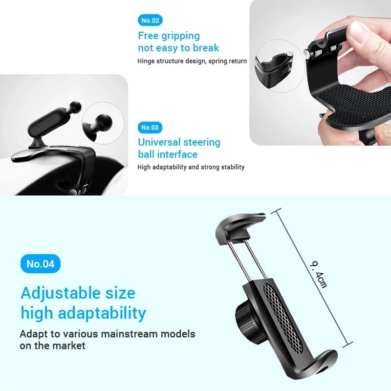 d Car Phone Holder for Focus Fiesta Mustang