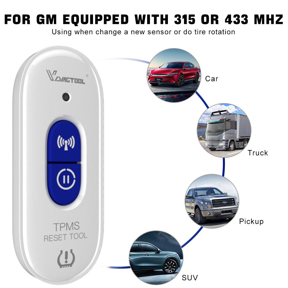 TP508 TPMS Relearn Tool for GM Tyre Pressure Reset