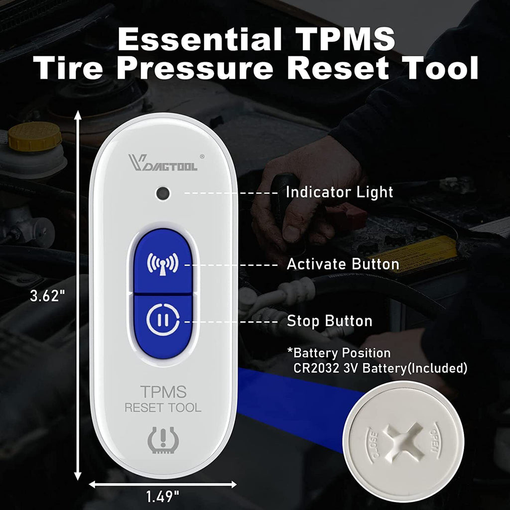 TP508 TPMS Relearn Tool for GM Tyre Pressure Reset