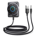 UGREEN 35002 Bluetooth 5.4 Aux Car Adapter (Enhanced Connection & Noise Cancellation)