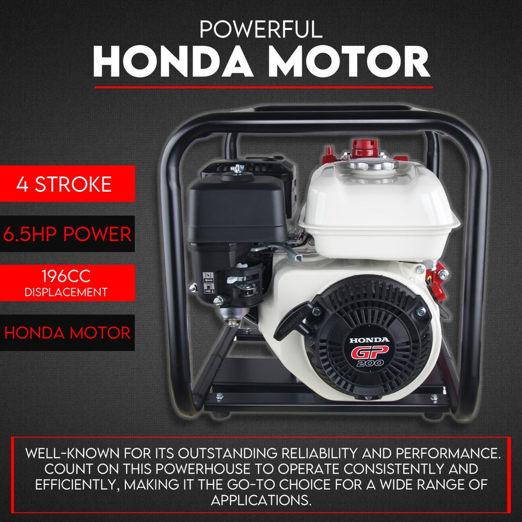 Honda GP200 6.5HP Twin-Impeller Petrol Water Pump – Fire Fighting / Irrigation