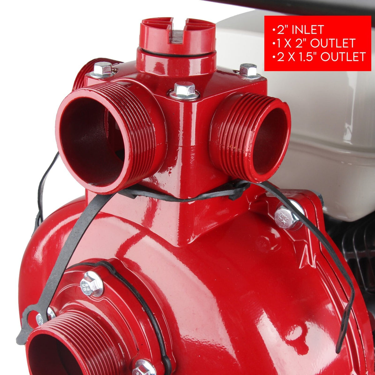 Honda GP200 6.5HP Twin-Impeller Petrol Water Pump – Fire Fighting / Irrigation