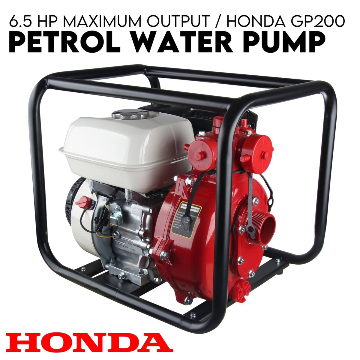 GP200 Twin-Impeller Fire-Fighting Petrol Water Pump – Honda Engine