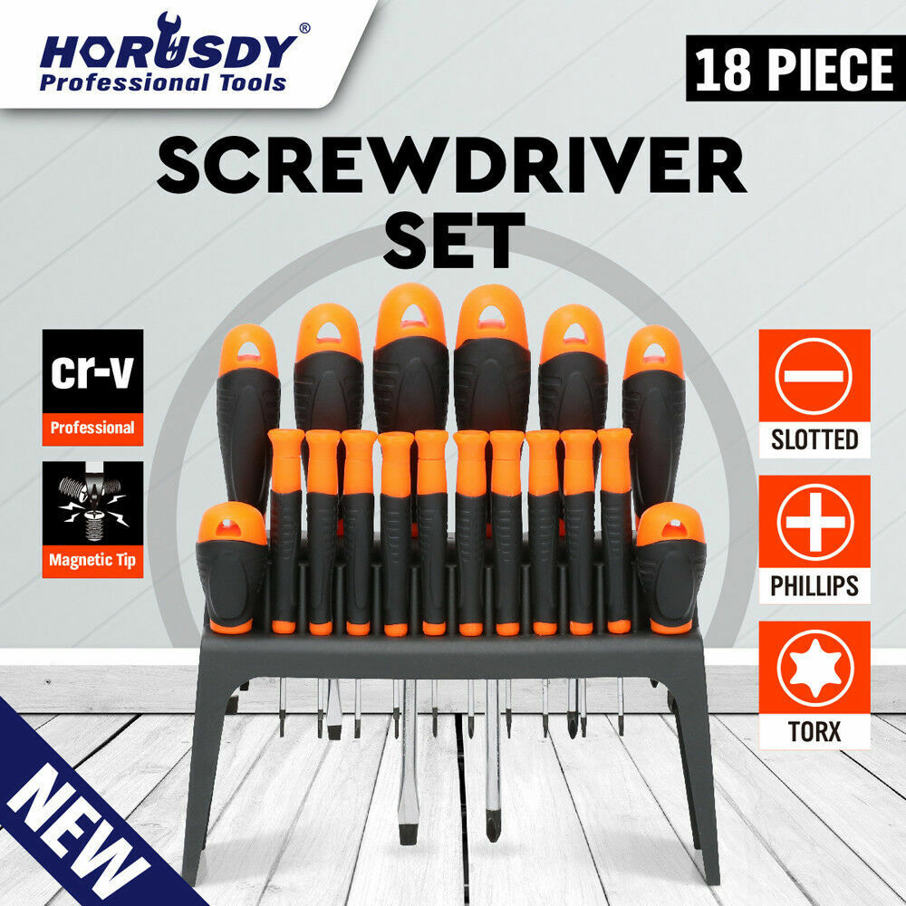 18 Piece Precision Screwdriver Set MagneticTorx Screw Driver Phone Repair PC Laptop