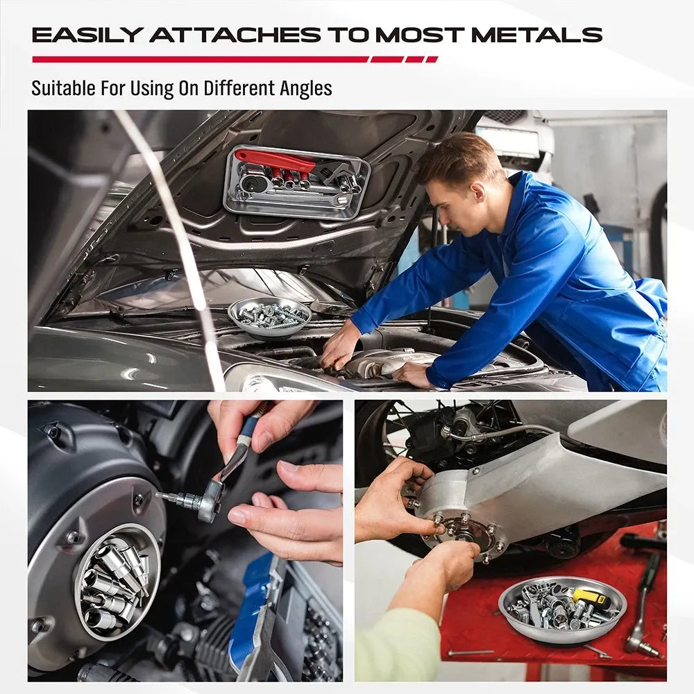 SEDY 6 Piece Magnetic Tray Pick-Up Tool Set Flexible Telescoping Auto Repair