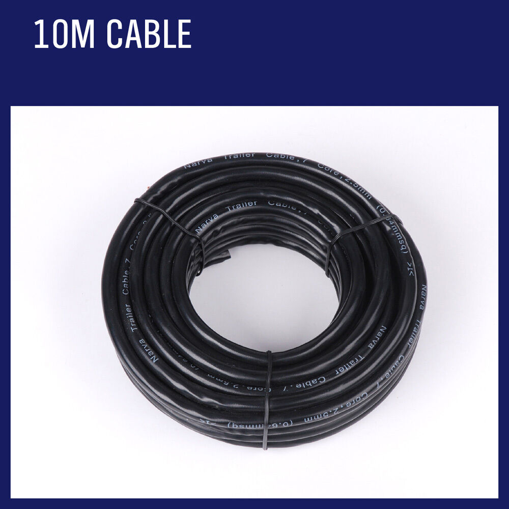 5-Core Trailer Cable – 10m – V90 PVC – Automotive, Caravan & Boat