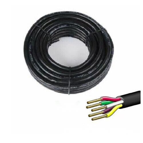 5-Core Trailer Cable – 50m – V90 PVC – Automotive, Caravan & Boat