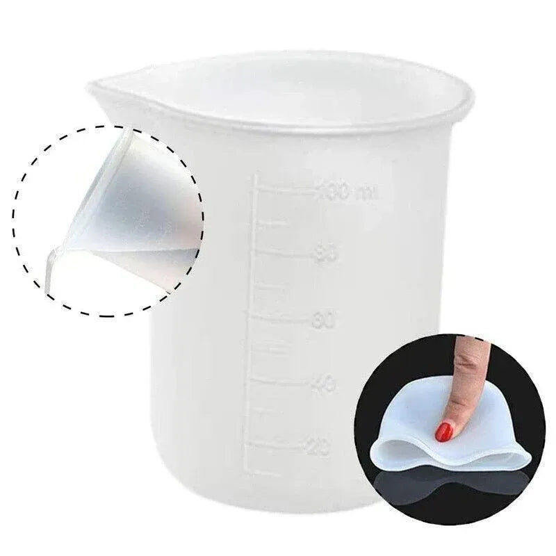 36 Piece Silicone Resin Mixing Cups Jewelry Mold Kit for Epoxy UV Craft DIY Casting