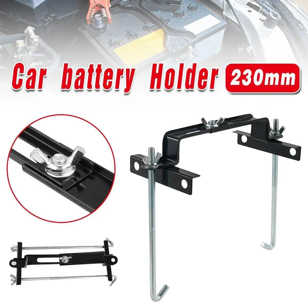 230mm Adjustable Car Battery Fixing Bracket Automotive Holder Mount Clamp