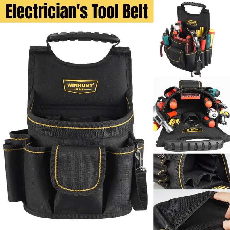 Multi Function Tool Kit Portable Repair Set Hardware Bag Fanny Pack Organizer
