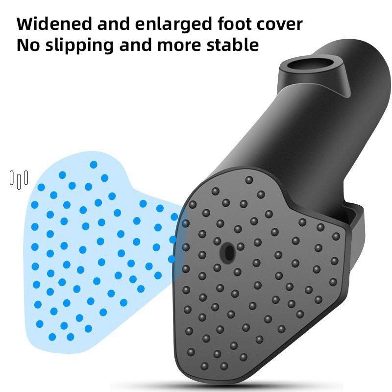 Mountain Bike Foot Support Stand Pedal Support for Bicycle Repair Maintenance – Three-hole model