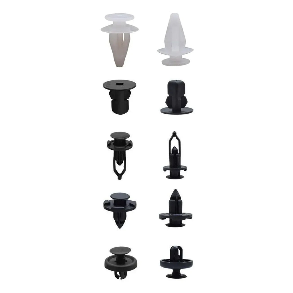 100 Piece Car Trim Clip Set PP Push Rivets for Toyota Lexus Bumper Fender Repair