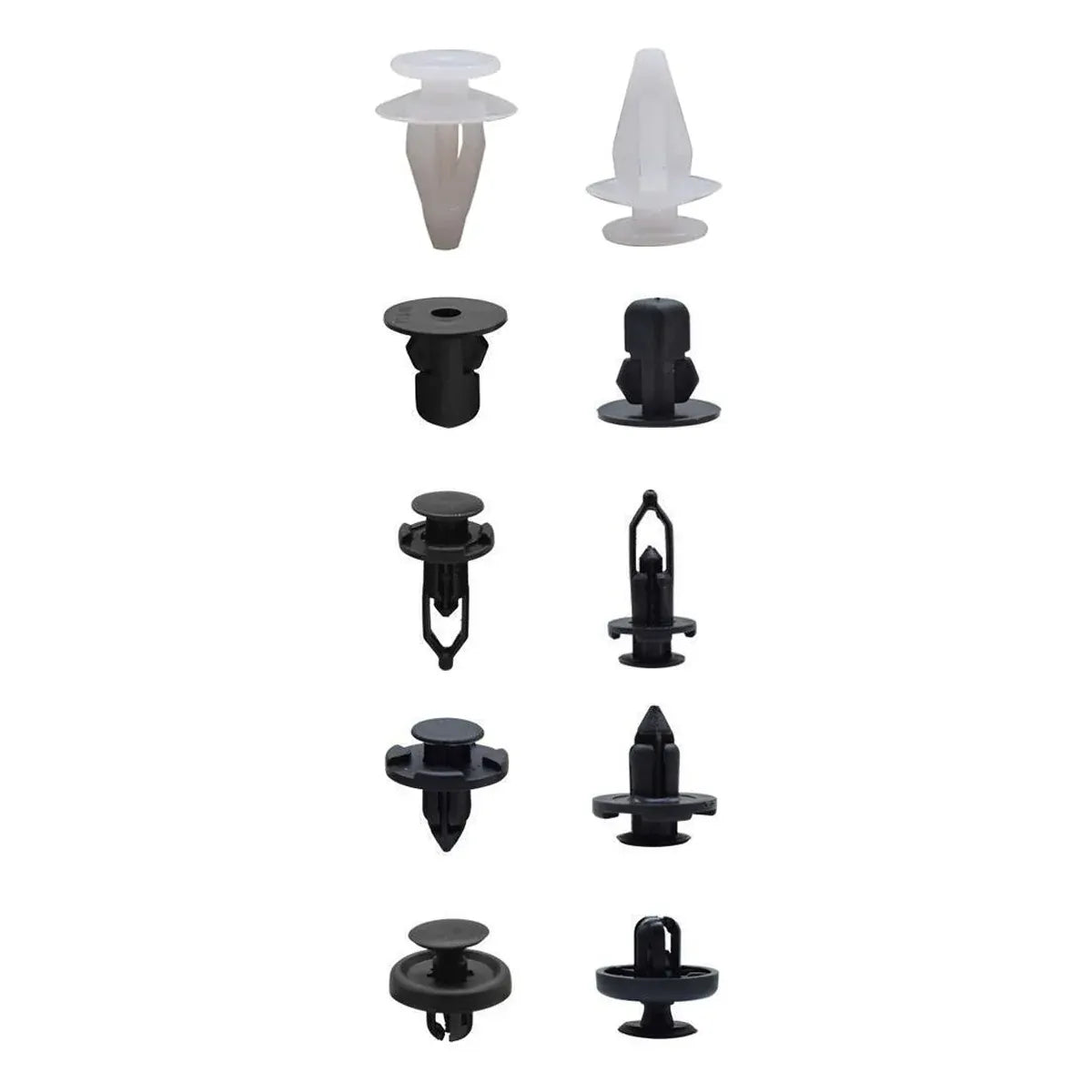 100 Piece Car Trim Clip Set PP Push Rivets for Toyota Lexus Bumper Fender Repair