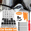 415 Piece Car Buckle Set for Auto Body Trim Bumper Fender Repair