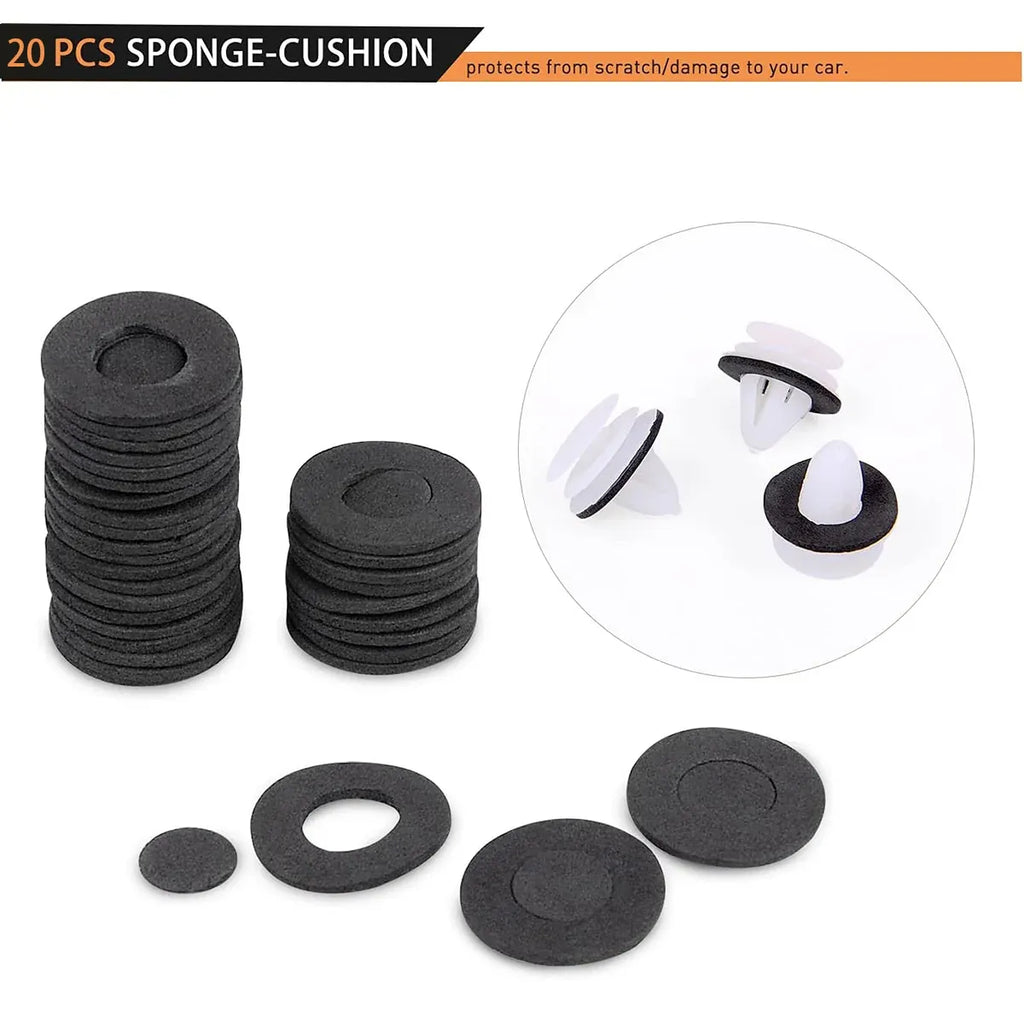415 Piece Car Buckle Set for Auto Body Trim Bumper Fender Repair