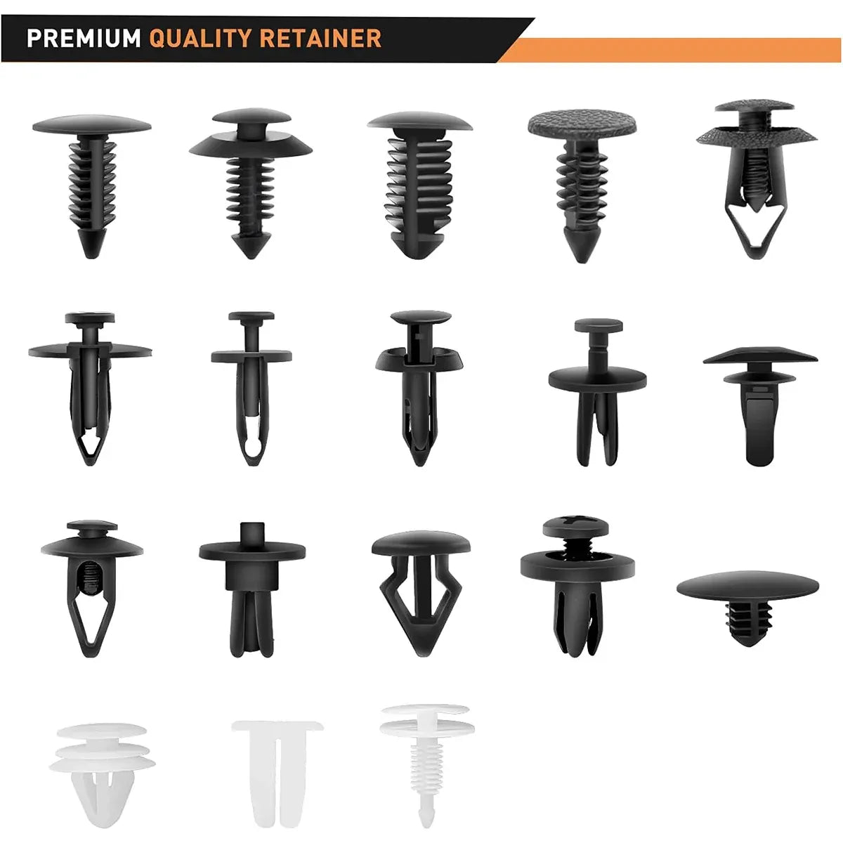 415 Piece Car Buckle Set for Auto Body Trim Bumper Fender Repair