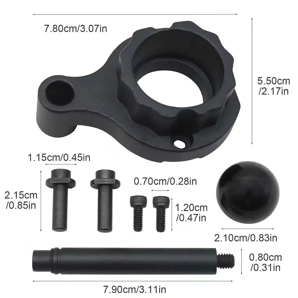 Crankshaft Locking Tool Set CR-V Steel Sturdy Suit for VAG 1.4 1.6 2.0 TDI EA288