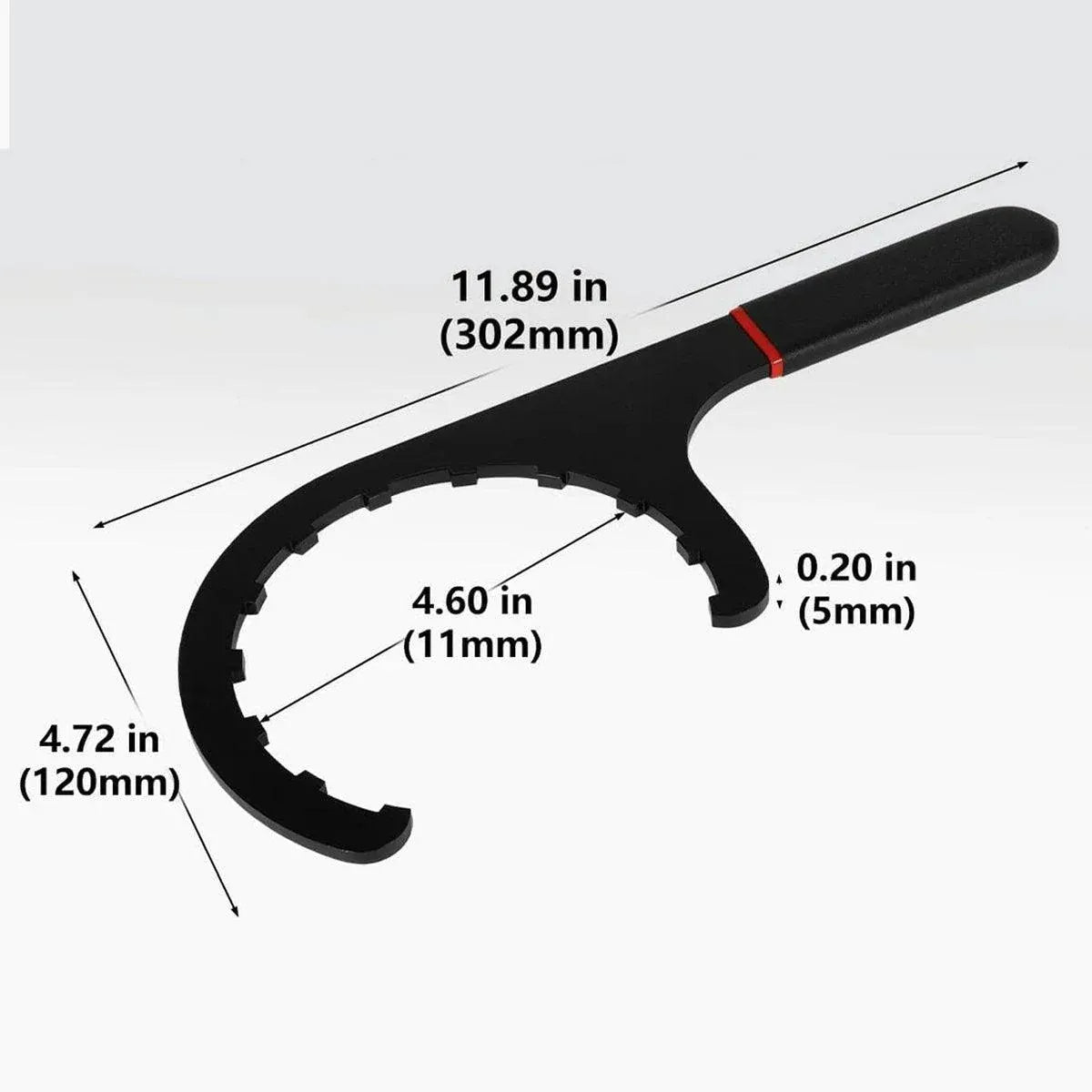 Heavy Duty Diesel Filter Wrench Tool for Engine Oil Filter Removal in Cars and Trucks