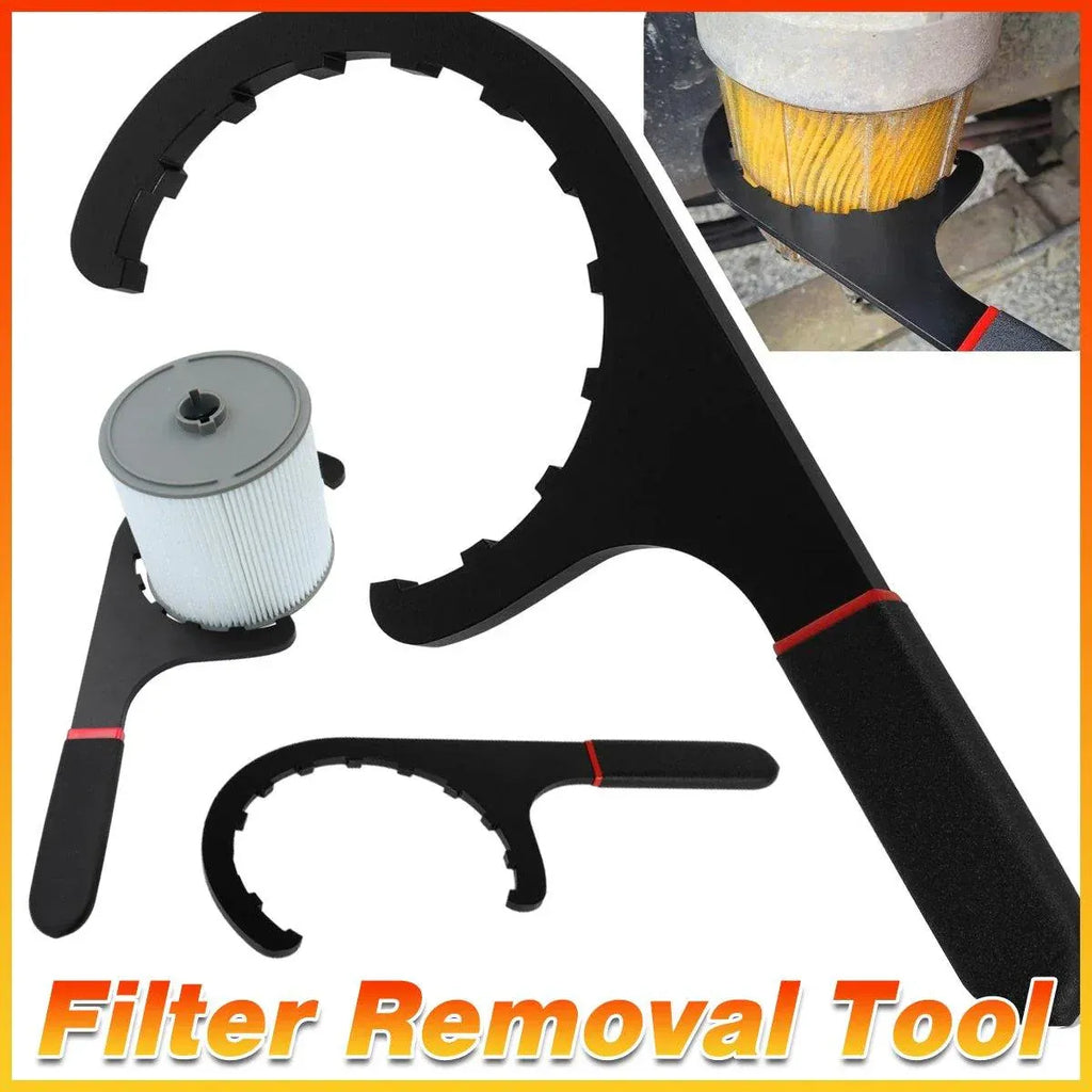 Heavy Duty Diesel Filter Wrench Tool for Engine Oil Filter Removal in Cars and Trucks