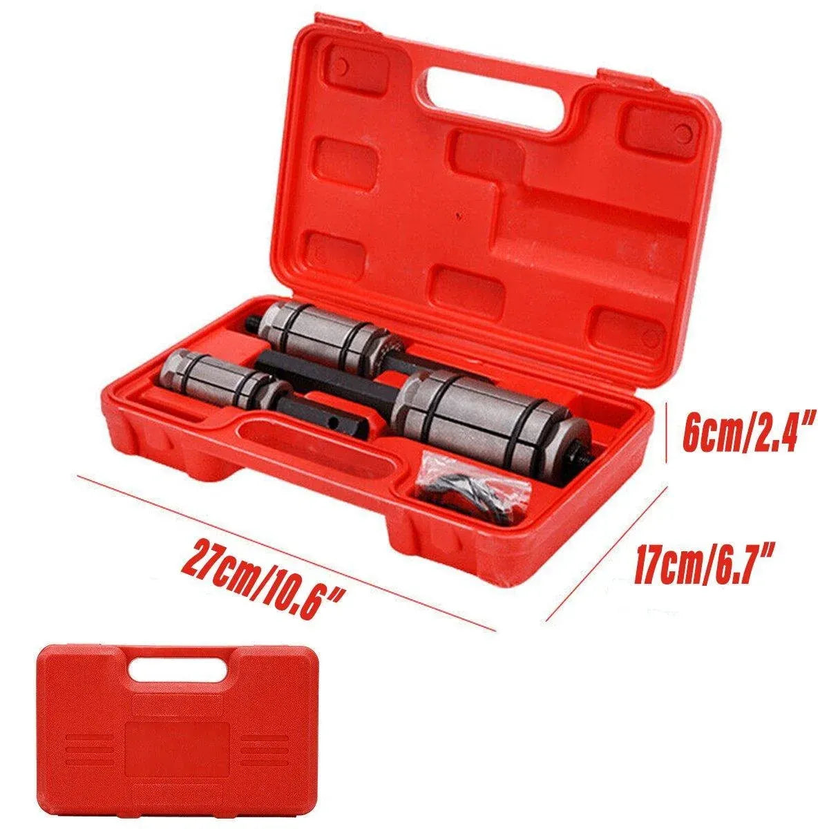 Tail Pipe Expander Set Exhaust Muffler Spreader Dent Remover Tool Kit 3 Piece