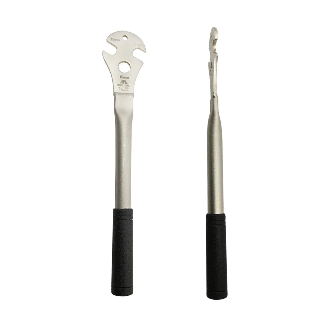 Bike Pedal Wrench Extended Handle Road Mountain Bicycle Repair Removal Tool Use