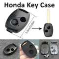 Honda 2-Button Replacement Key Shell – Accord / Civic / CR-V / Jazz / Odyssey