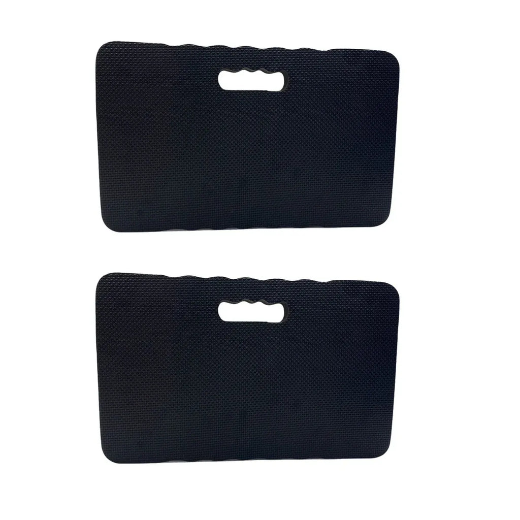 2 Piece Waterproof Anti-Slip Kneeling Cushion Home Garage Repair Knee Guard – Black