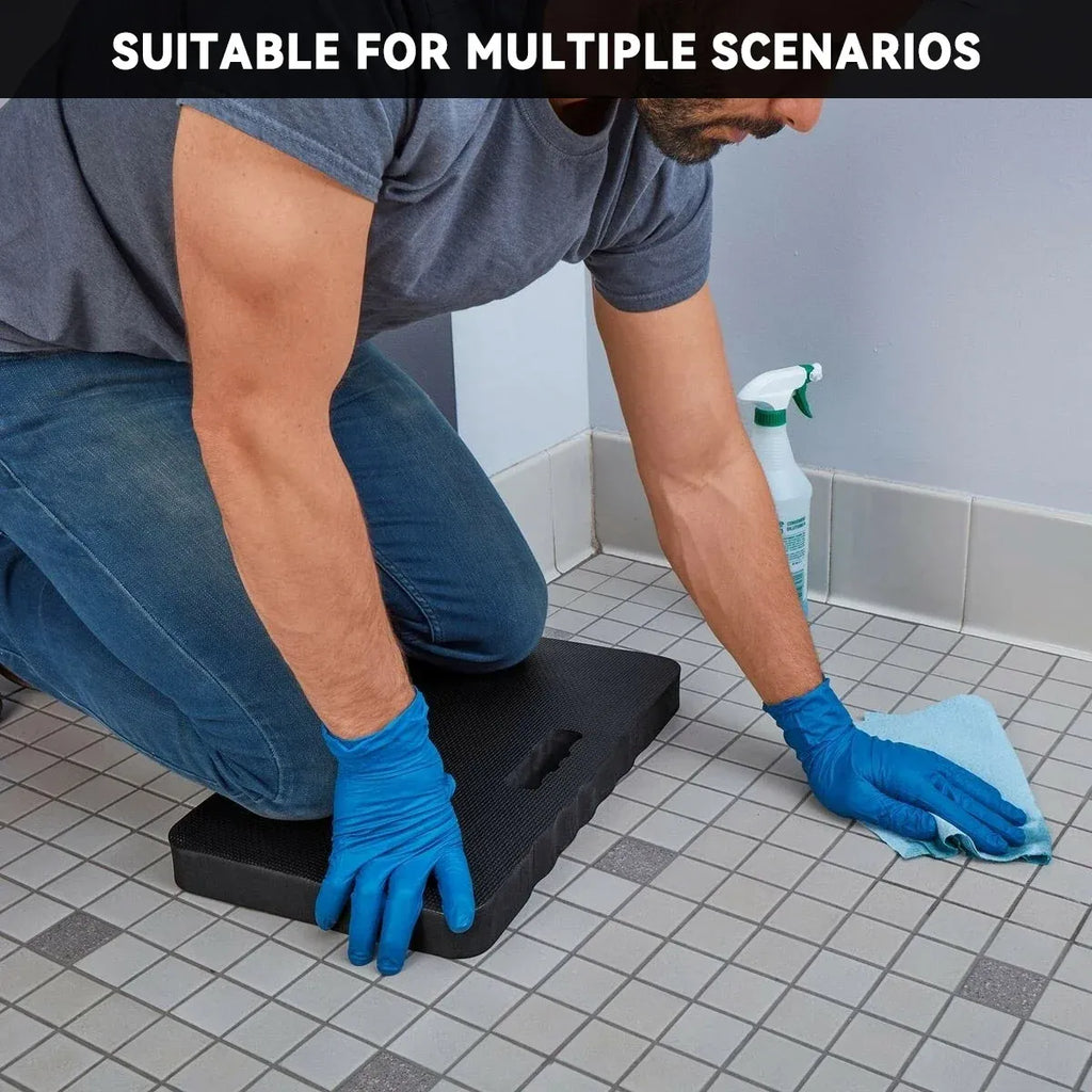 2 Piece Waterproof Anti-Slip Kneeling Cushion Home Garage Repair Knee Guard – Blue