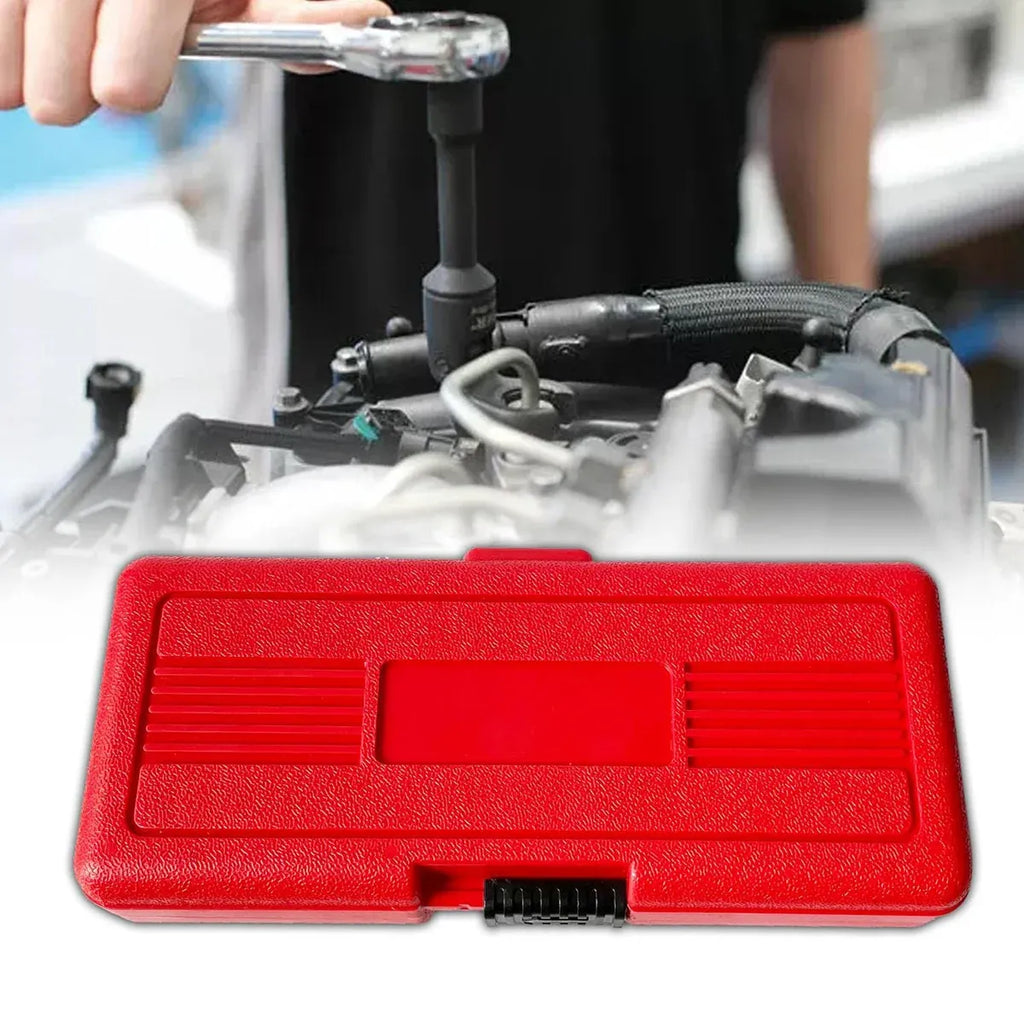 6 Piece Fuel Line Wrench Set Swivel Head Injector Nozzle Tool Kit