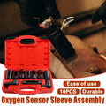 10 Piece Car Truck Oxygen Sensor Removal Tool Wrench Repair Kit Auto Tools Set