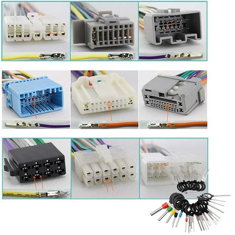 70 Piece Set Pin Ejector Wire Kit Extractor Auto Terminal Removal Connector Tool