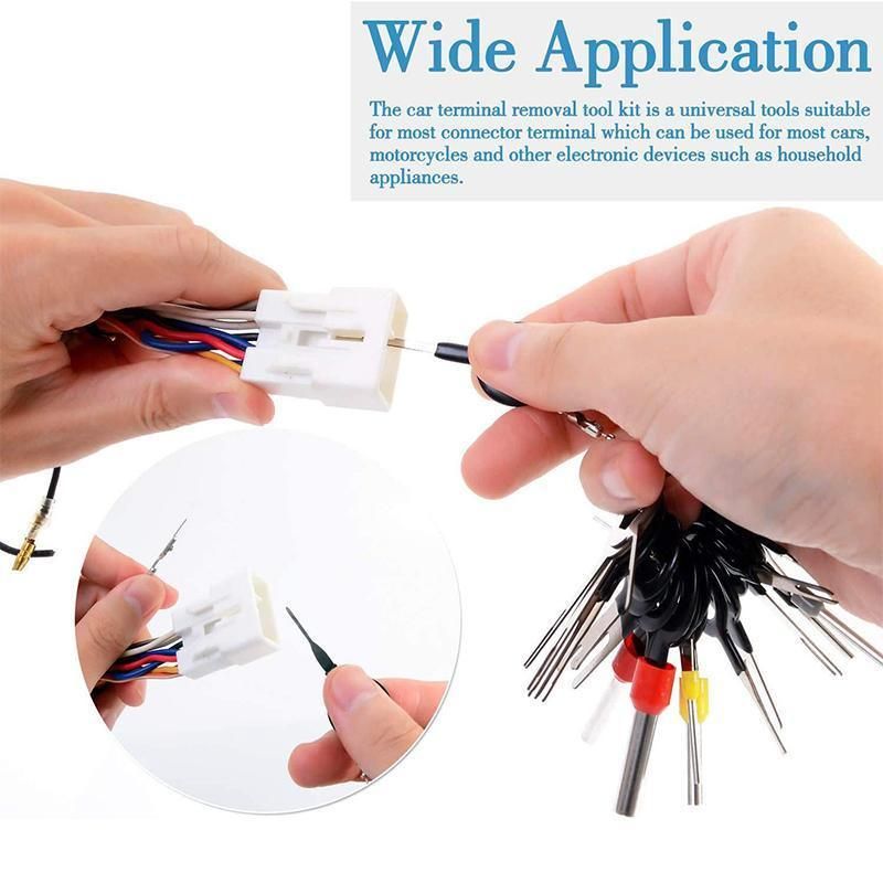 70 Piece Set Pin Ejector Wire Kit Extractor Auto Terminal Removal Connector Tool