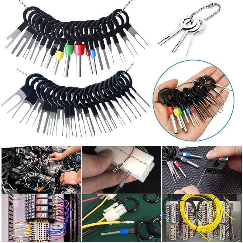 70 Piece Set Pin Ejector Wire Kit Extractor Auto Terminal Removal Connector Tool