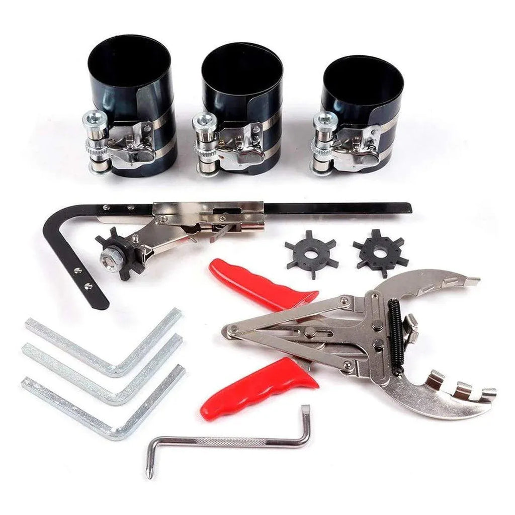 11X Auto Engine Piston Ring Service Tool Set Compressor Tools Kit for Car