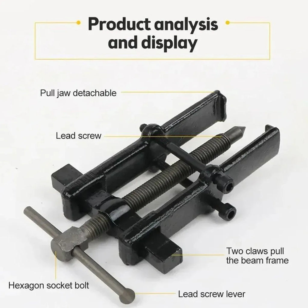 Small Wheel Bearing Puller Two Claws Dismantling Multifunctional Remover Tool – 6 inch