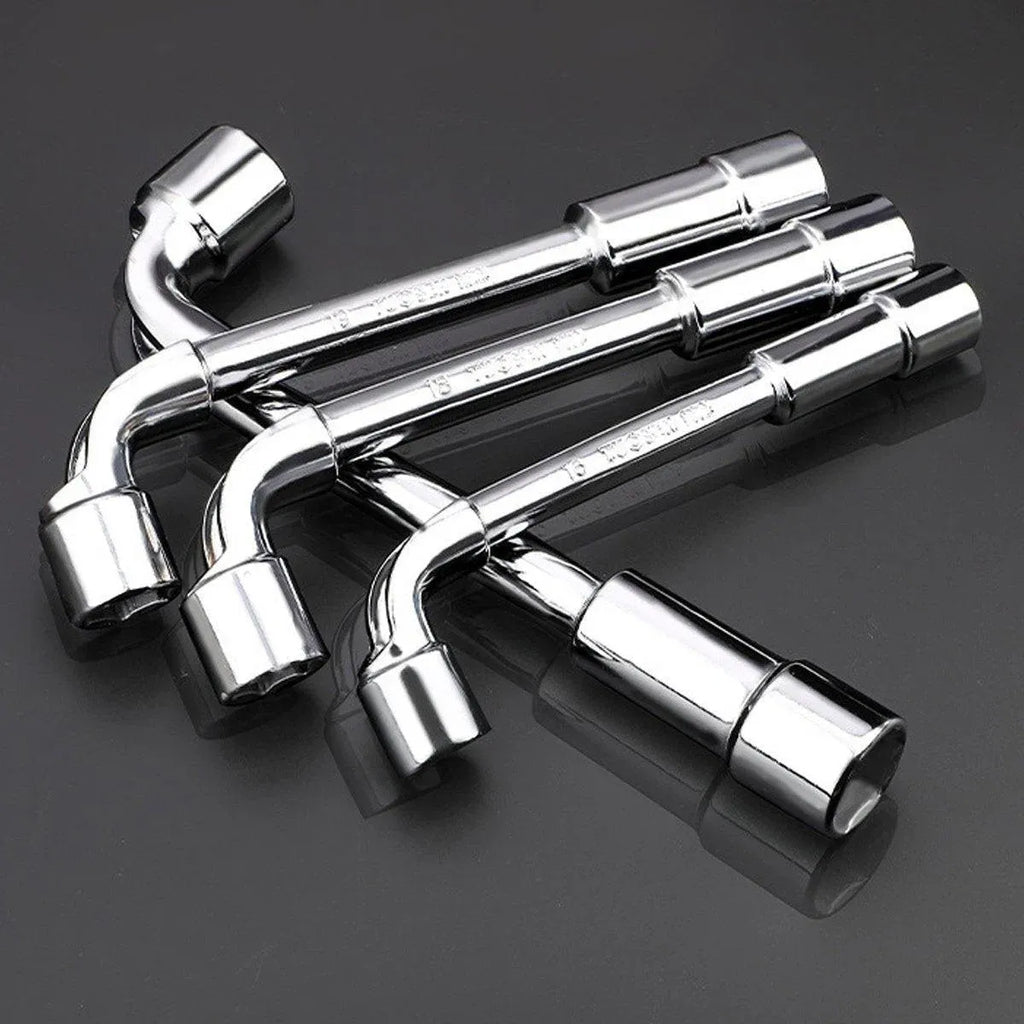 6-23mm L Shaped Socket Wrench Elbow Multi Size Hardware Repair Tool Set – 21mm
