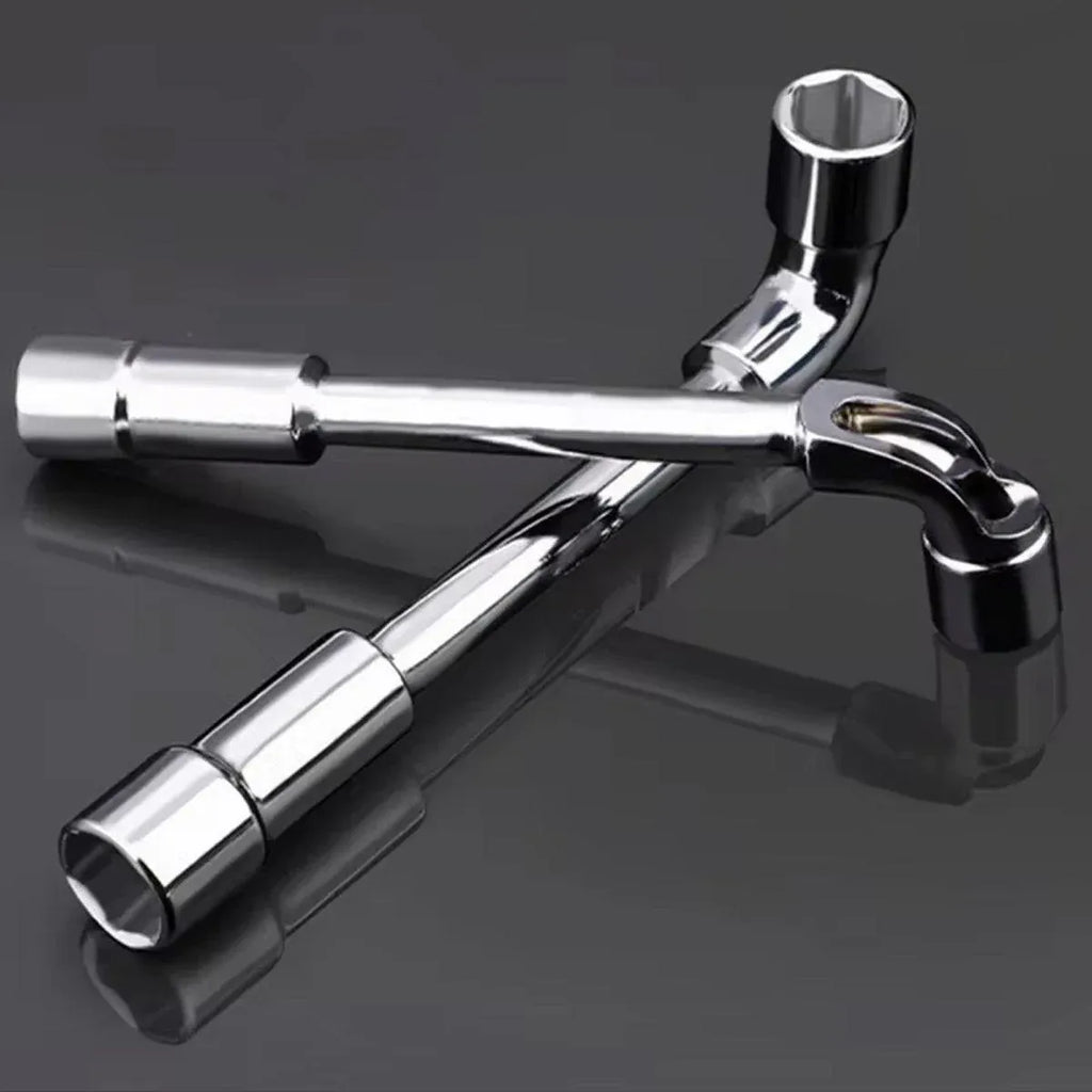6-23mm L Shaped Socket Wrench Elbow Multi Size Hardware Repair Tool Set – 21mm