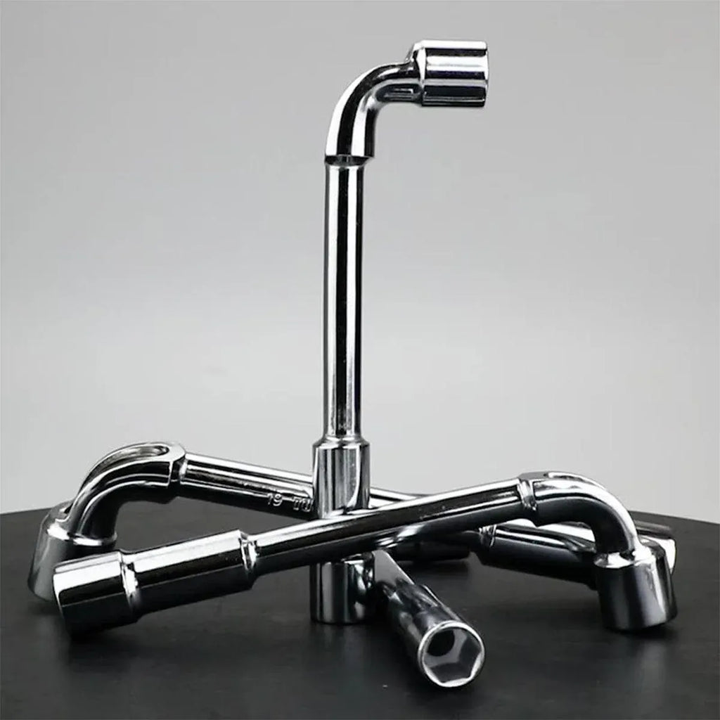 6-23mm L Shaped Socket Wrench Elbow Multi Size Hardware Repair Tool Set – 24mm