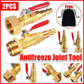 2 Piece Antifreeze Winter Joint Tool Accessories Durable Threaded Parts for Repair